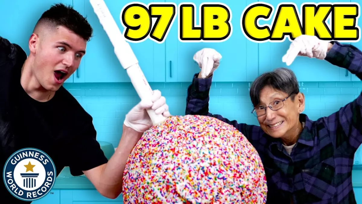 Création du plus gros cake pop jamais réalisé - Record du monde Guinness