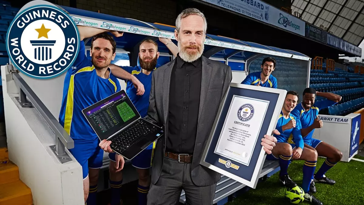 Découvrez l'incroyable record du monde du plus long jeu de Football Manager !