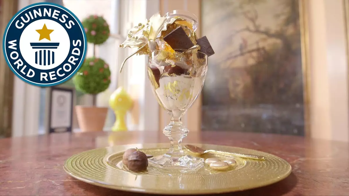 Découvrez le dessert le plus cher au monde : un record du Guinness World Records