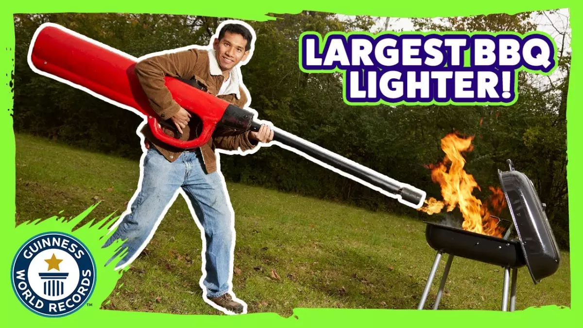 Découvrez le plus grand allume-barbecue au monde!