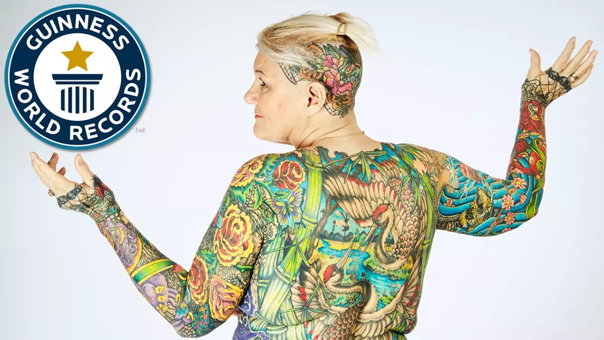 Découvrez le Senior Citizen le plus tatoué au monde qui a marqué les esprits