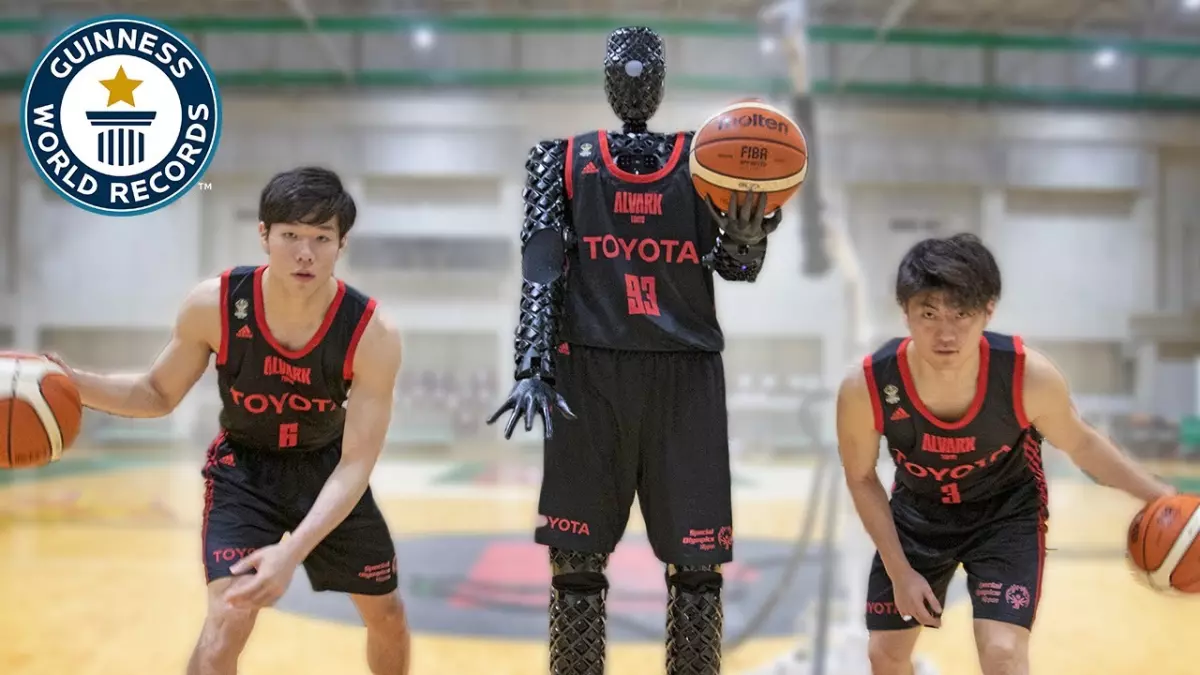 Incroyable ! Un robot joueur de basket établit un nouveau record du monde Guinness