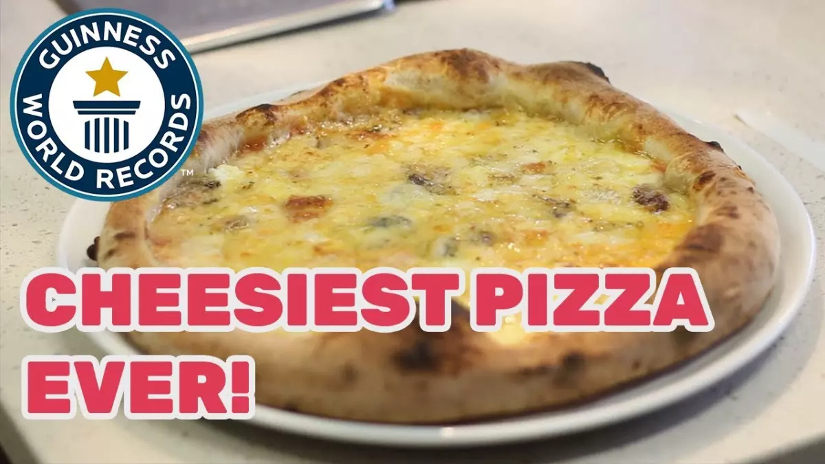Incroyable ! Une pizza record : la plus variée en fromage au monde
