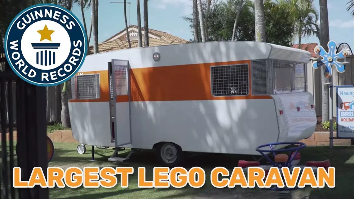 La plus grande caravane en LEGO : un projet incroyable qui bat un record du monde !