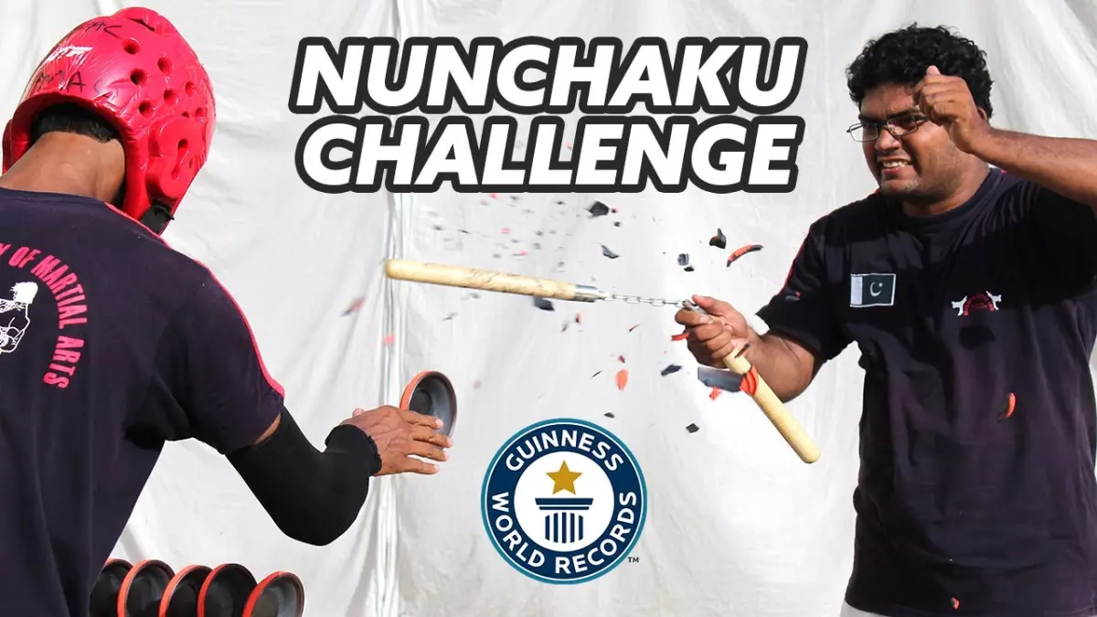 Le Maître du Nunchaku - Un record Guinness incroyable qui va vous laisser sans voix