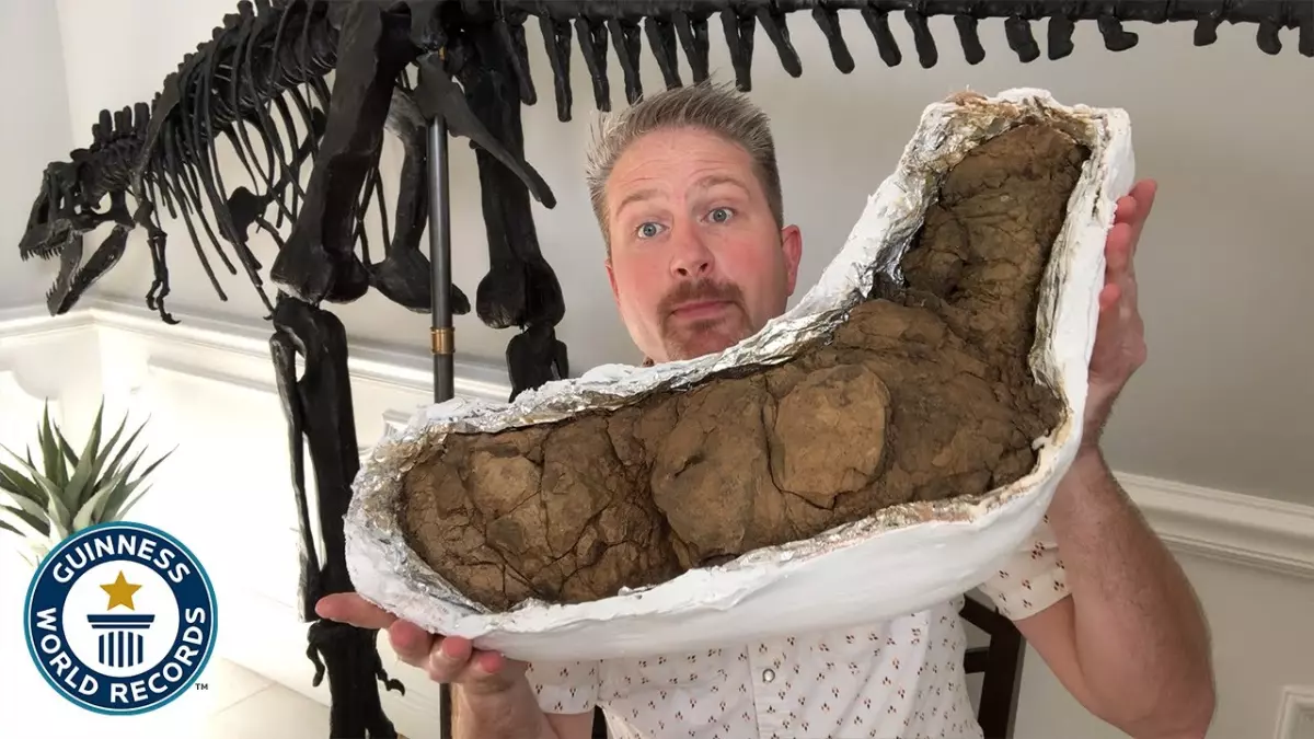 Le plus grand caca de dinosaure de tous les temps : une découverte incroyable !