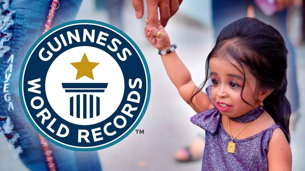 Le record Guinness incroyable de Jyoti Amge, la femme la plus petite au monde !