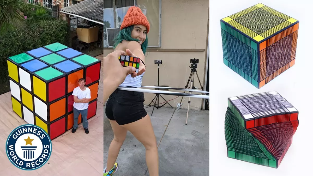 Le Rubik's Cube géant : le défi ultime pour les amateurs de casse-têtes!