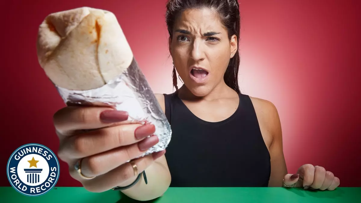 Record du monde de vitesse pour manger un burrito : un exploit incroyable !