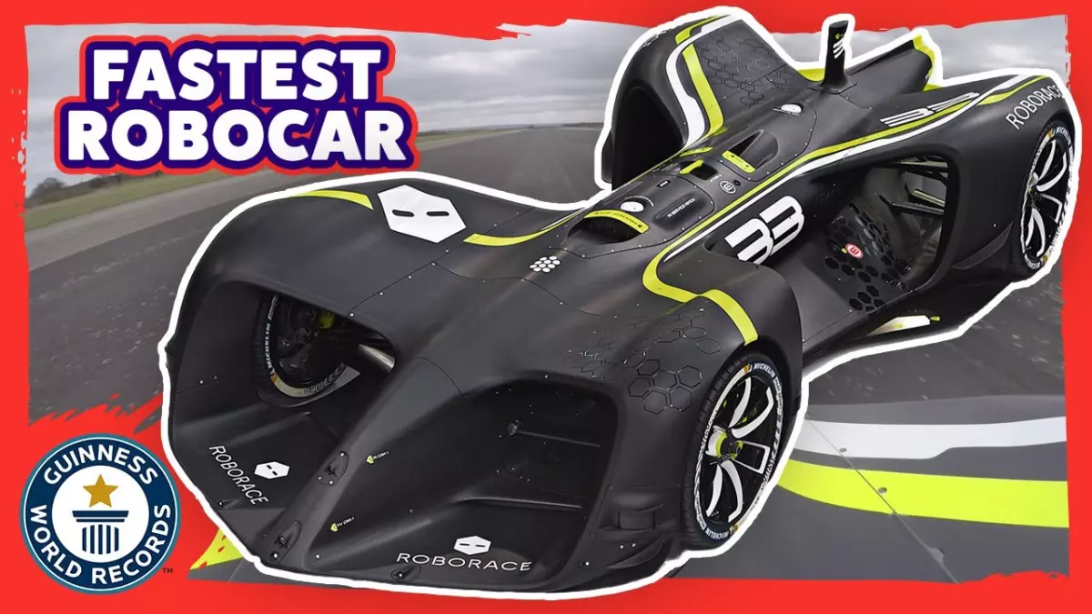Record Guinness - La voiture autonome la plus rapide au monde !