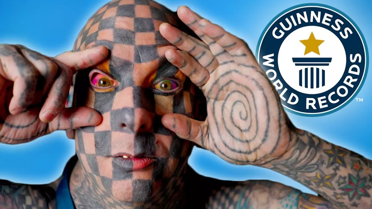 Un record Guinness dans le monde du tatouage