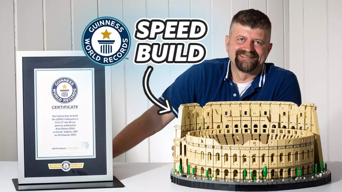 Un record Guinness incroyable dans le monde des LEGO