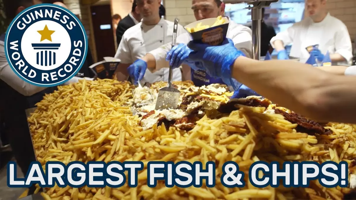Un record impressionnant : découvrez le plus grand Fish and Chips du monde